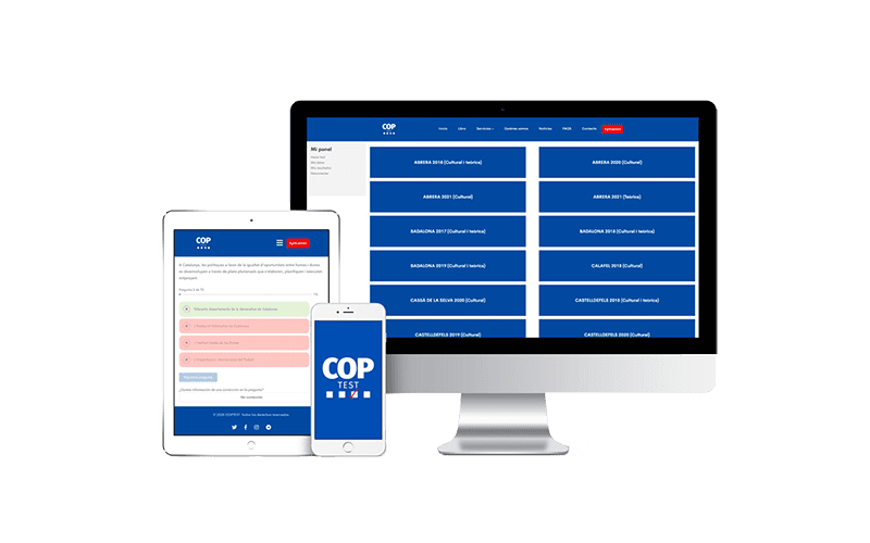 Test online para oposiciones sw policia